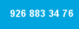 926 883 34 76